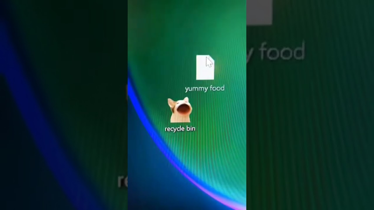 Cat recycle bin icon from reddit