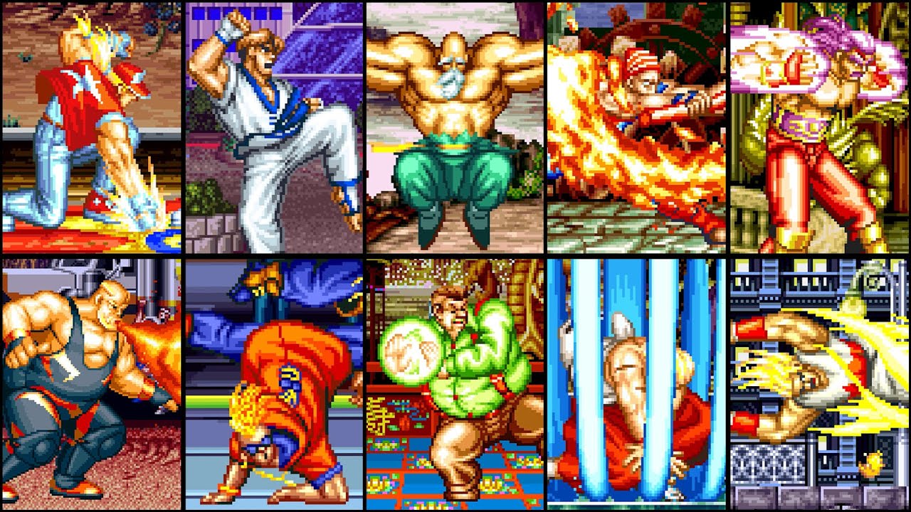 Fatal Fury Special - All Desperation Attacks