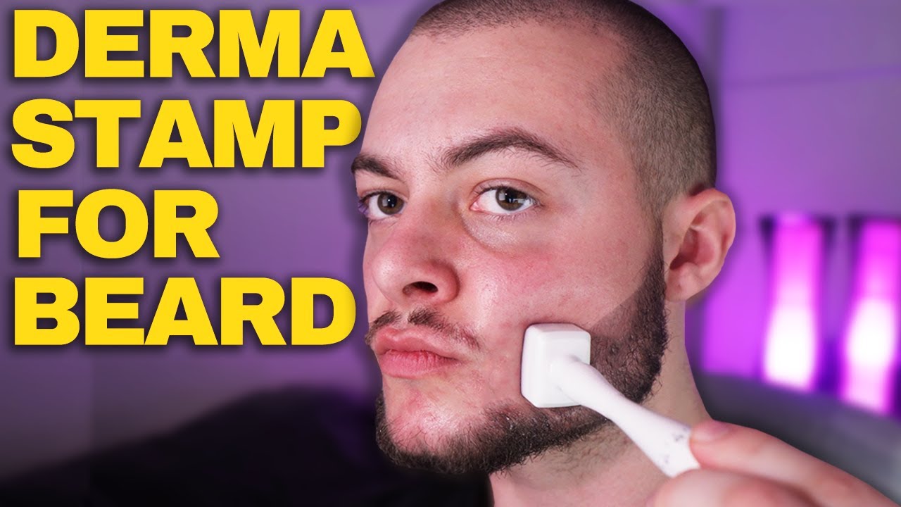 How To Derma Stamp Beard Properly (Derma Stamp Tutorial, Minoxidil & Derma Stamp)