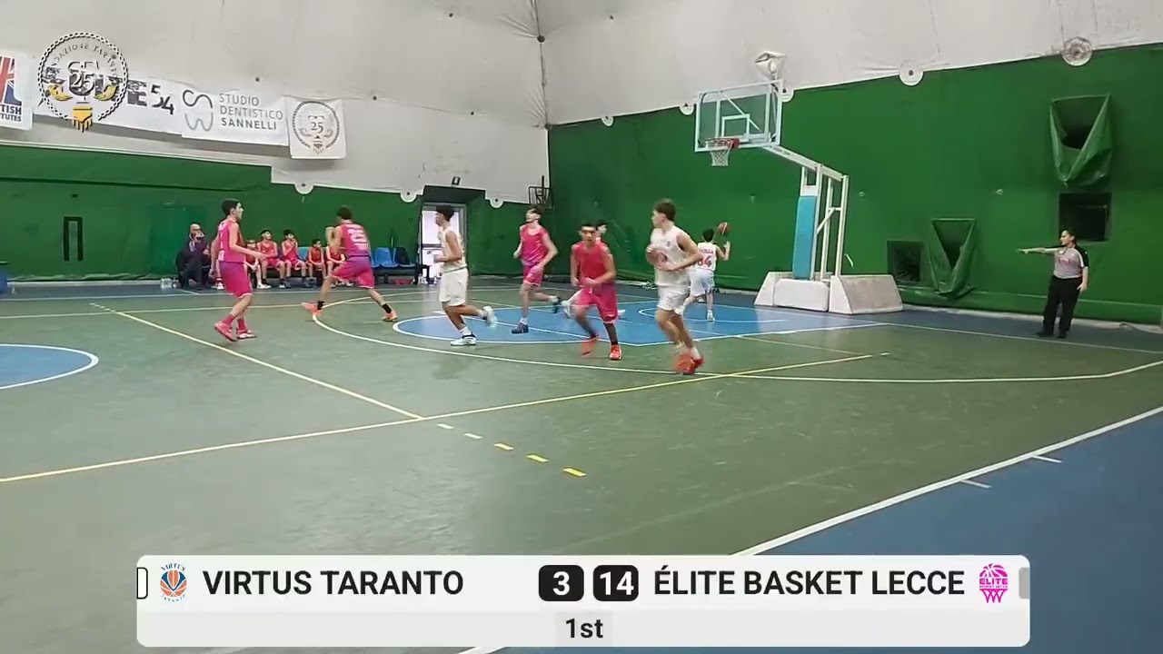 Virtus Taranto 🆚 Elitè Basket Lecce - Under 14 Gold (gara di ritorno) del 20/02/2026