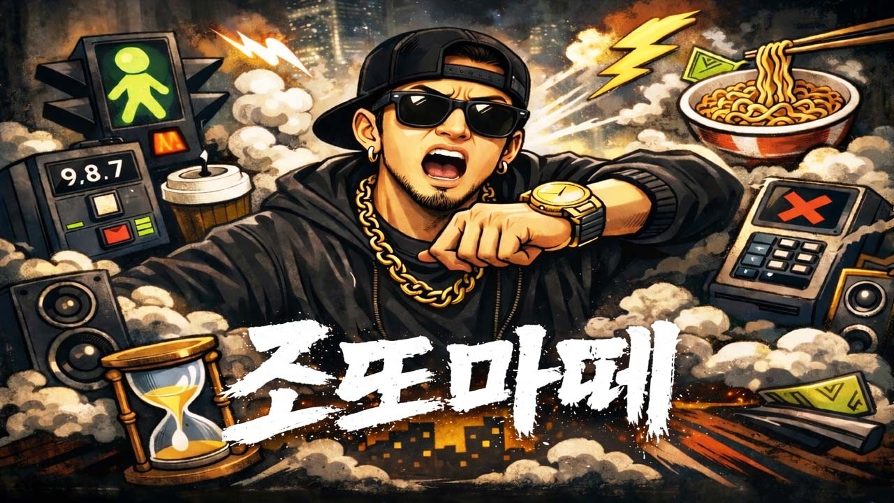조또마떼구다사이│한국인 기다림 한계치 테스트곡🔥성격 급한 한국인 실화 기반(AI 힙합 랩)🎧