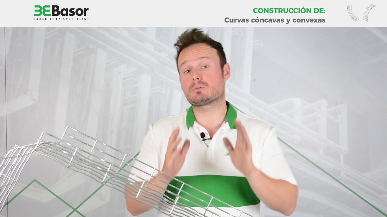 Creación de curvas cóncavas y convexas con bandejas de hilo/rejilla Basorfil
