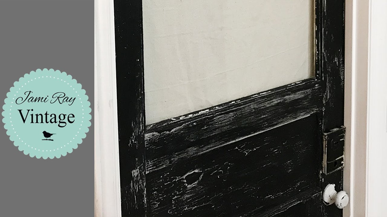 Hanging A Farmhouse Pantry Door | Old Door New House