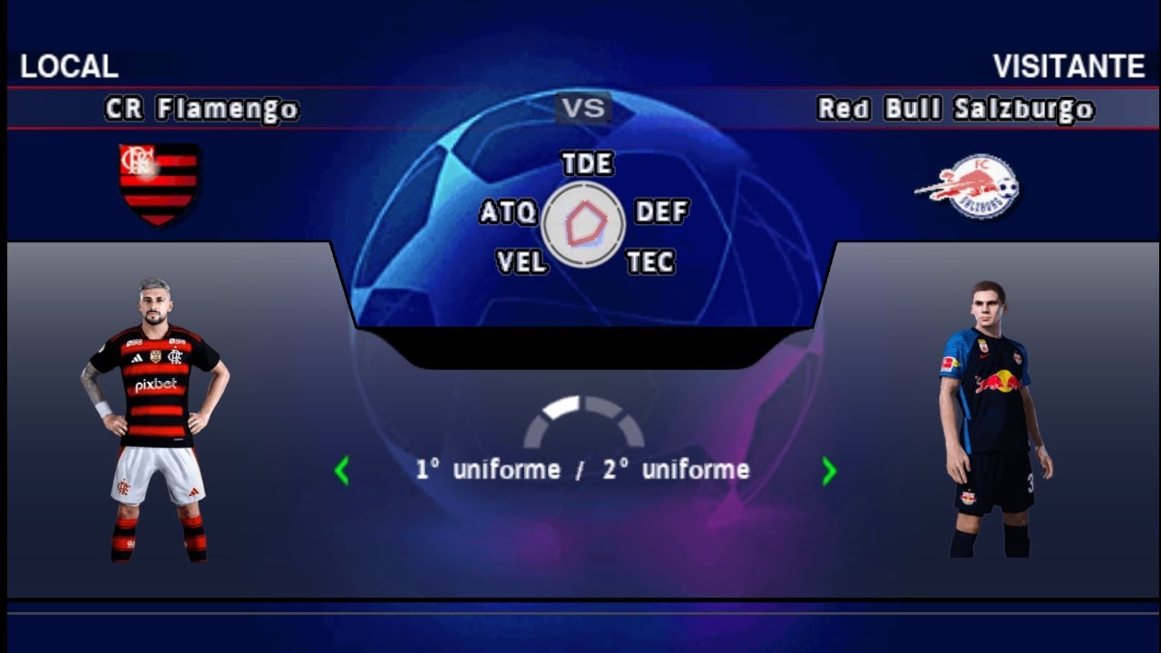 Uefa Champions League - 6° Rodada 🇧🇷 CR Flamengo 2 - 1 RB Salzburgo 🇦🇹