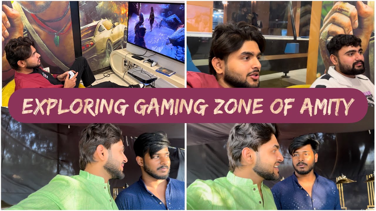 Exploring Arcadia Of Amity| Class Bunk Krke game khelne Chale Gye😅| Amity University Noida |Vlog-30
