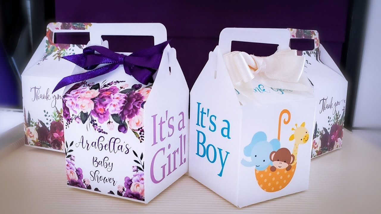Como hacer Cajas Dulceras Utilizando la Opción de Imprimir y Cortar de Cricut Design Space. [Fácil]🎁