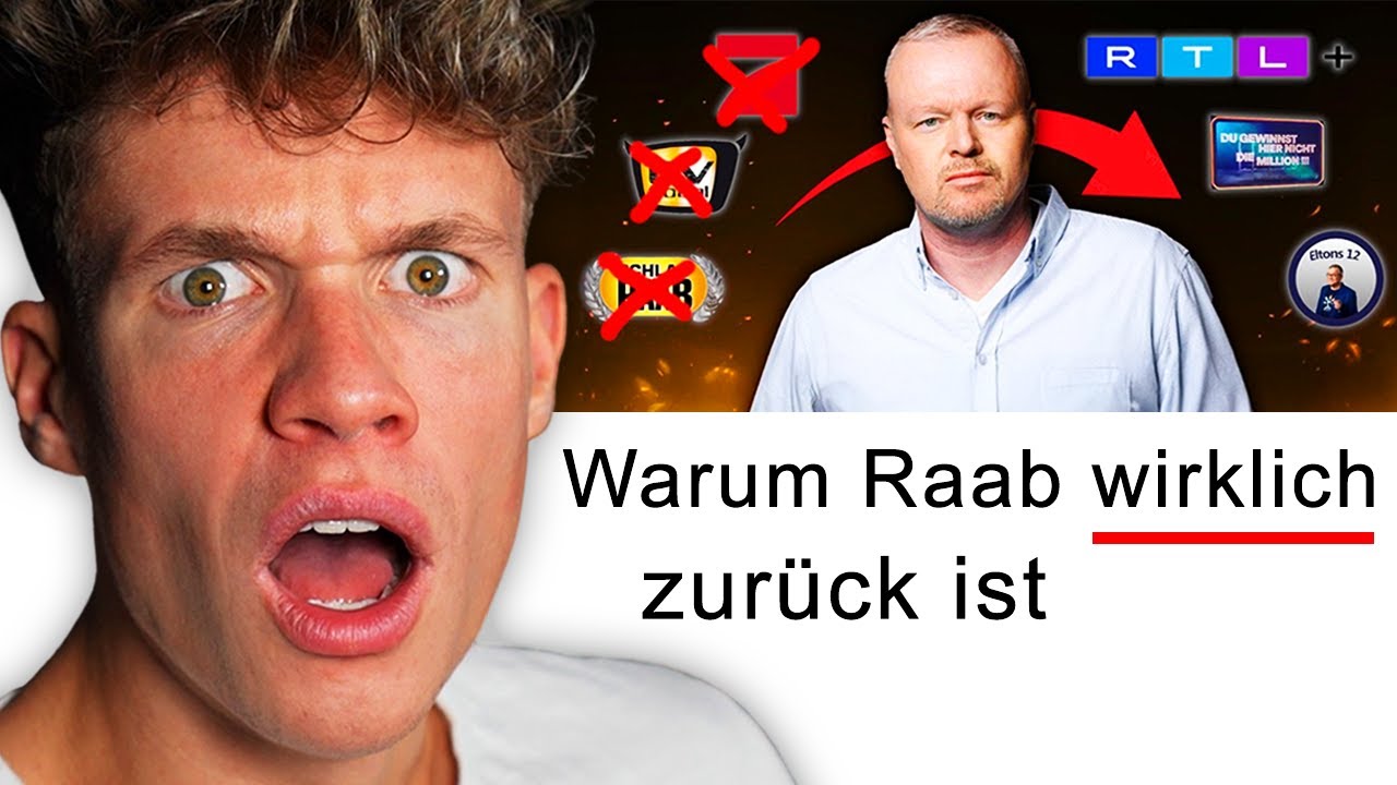 Warum Stefan Raab WIRKLICH zurück ist …
