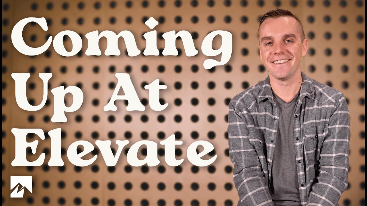 Coming Up At Elevate | November 1, 2024