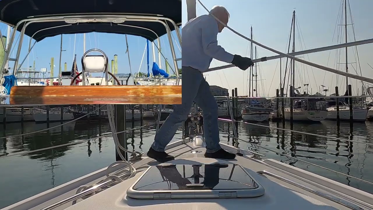 Solo docking sailboat - a step by step guide
