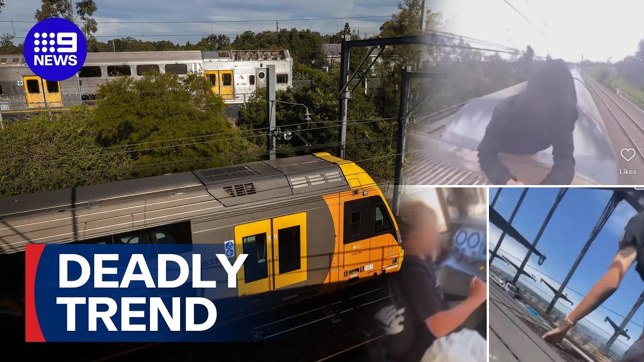 Teen fighting for life after falling from moving train in Sydney's south | 9 News Australia
