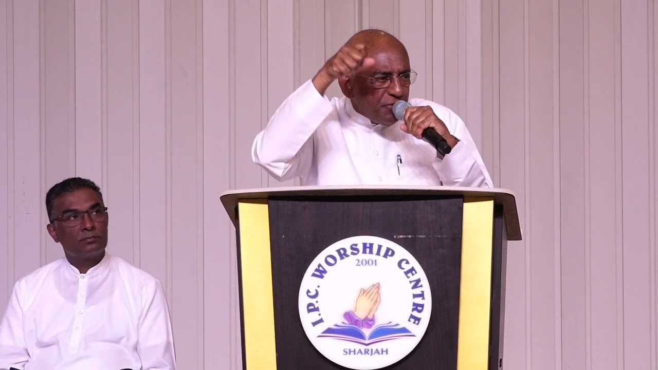 Psalm 9 by Rev.Dr. Wilson Joseph * Malayalam Christian Message * IPC Worship Centre Sharjah