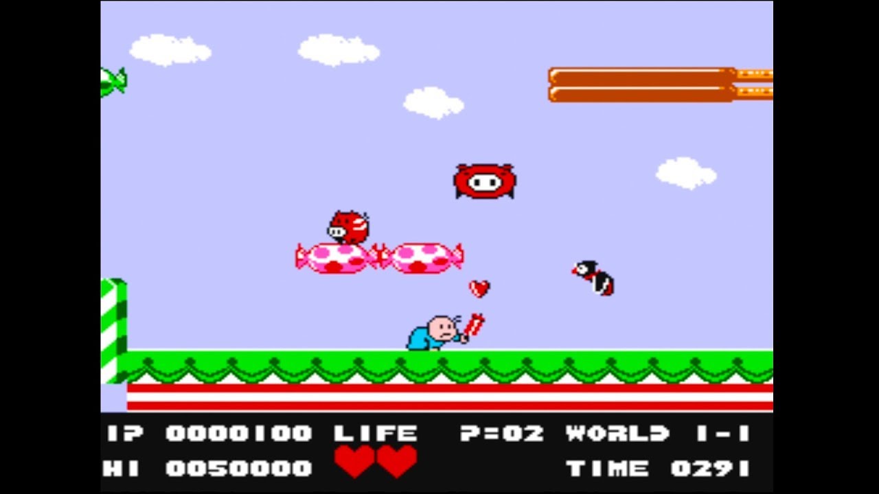 Bio Miracle Bokutte Upa Nintendo Famicom Gameplay Japanese NES