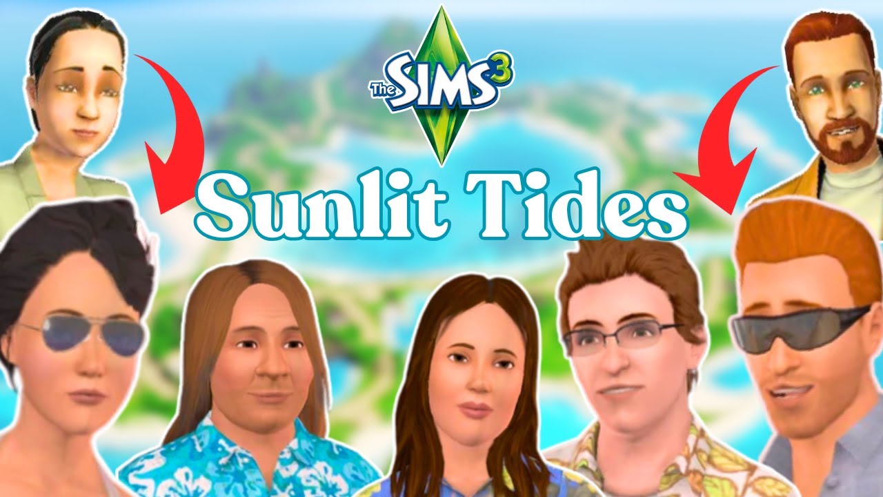 История и семьи Санлит Тайдс в The Sims 3