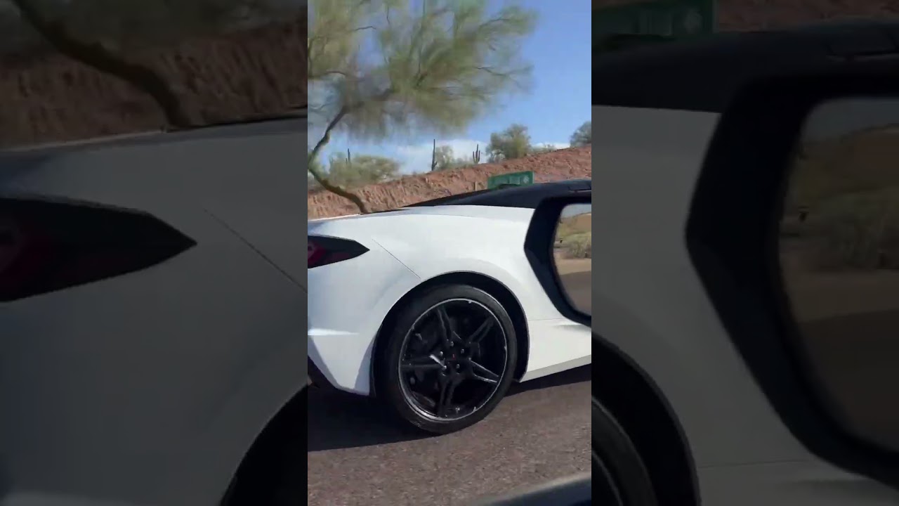 C8 cruising Scottsdale AZ 