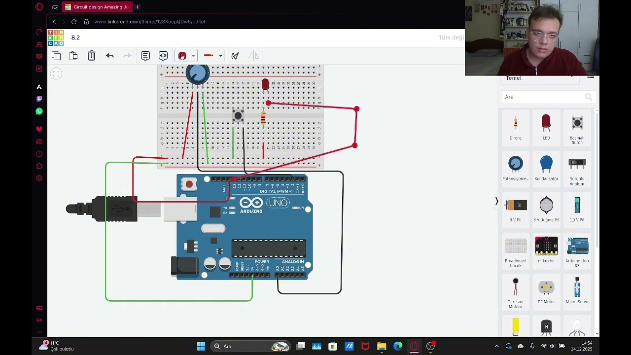 BP2 - Ödev 2 - Bitirme - Fiziksel Arduino Devreleri