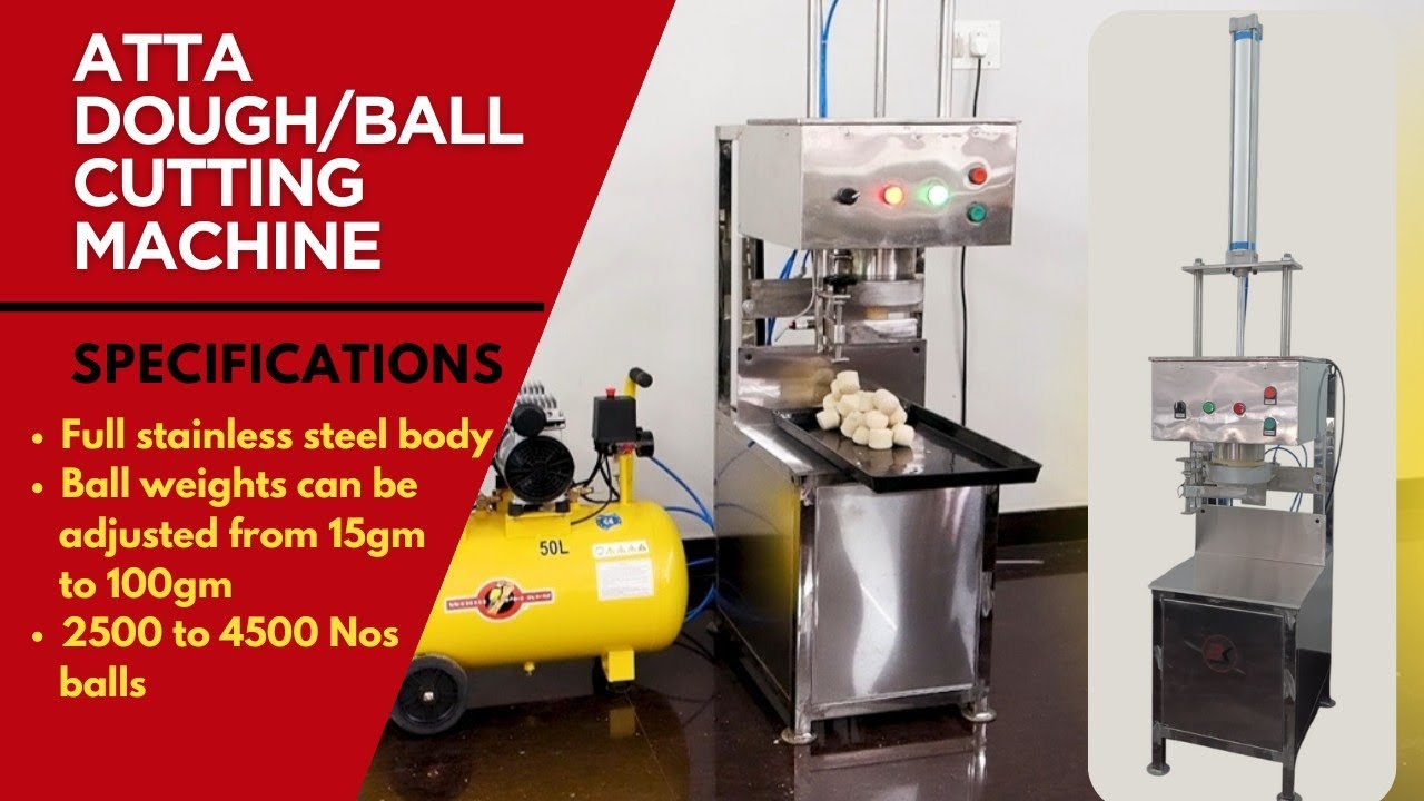 Dough ball cutting machine | Automatic