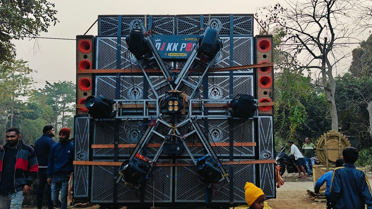 Road Show At Lara The Monster Bass Pressure !! Dj KK Pro Saraswati Thakur Bisarjan 