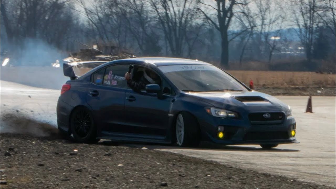 First Drift day in the RWD converted VA SUBARU STI!