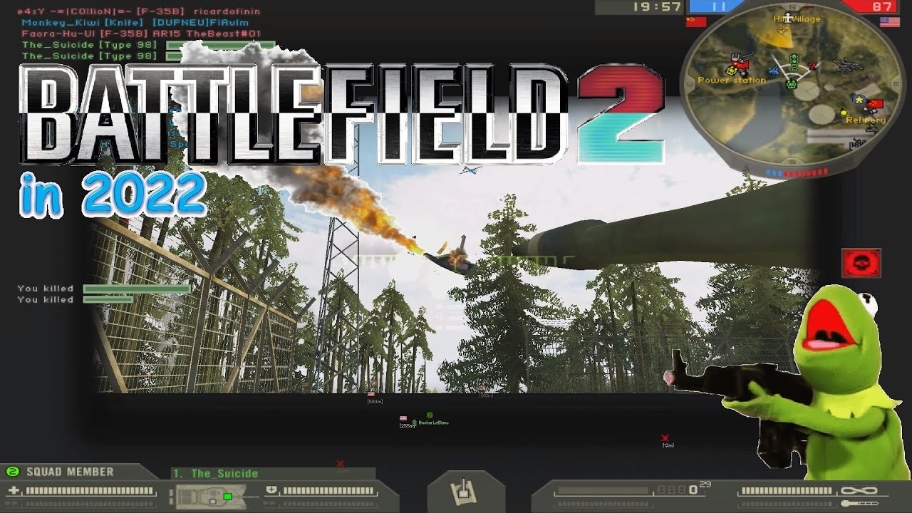 Battlefield 2 in 2022 (250 - =CBF2= server)