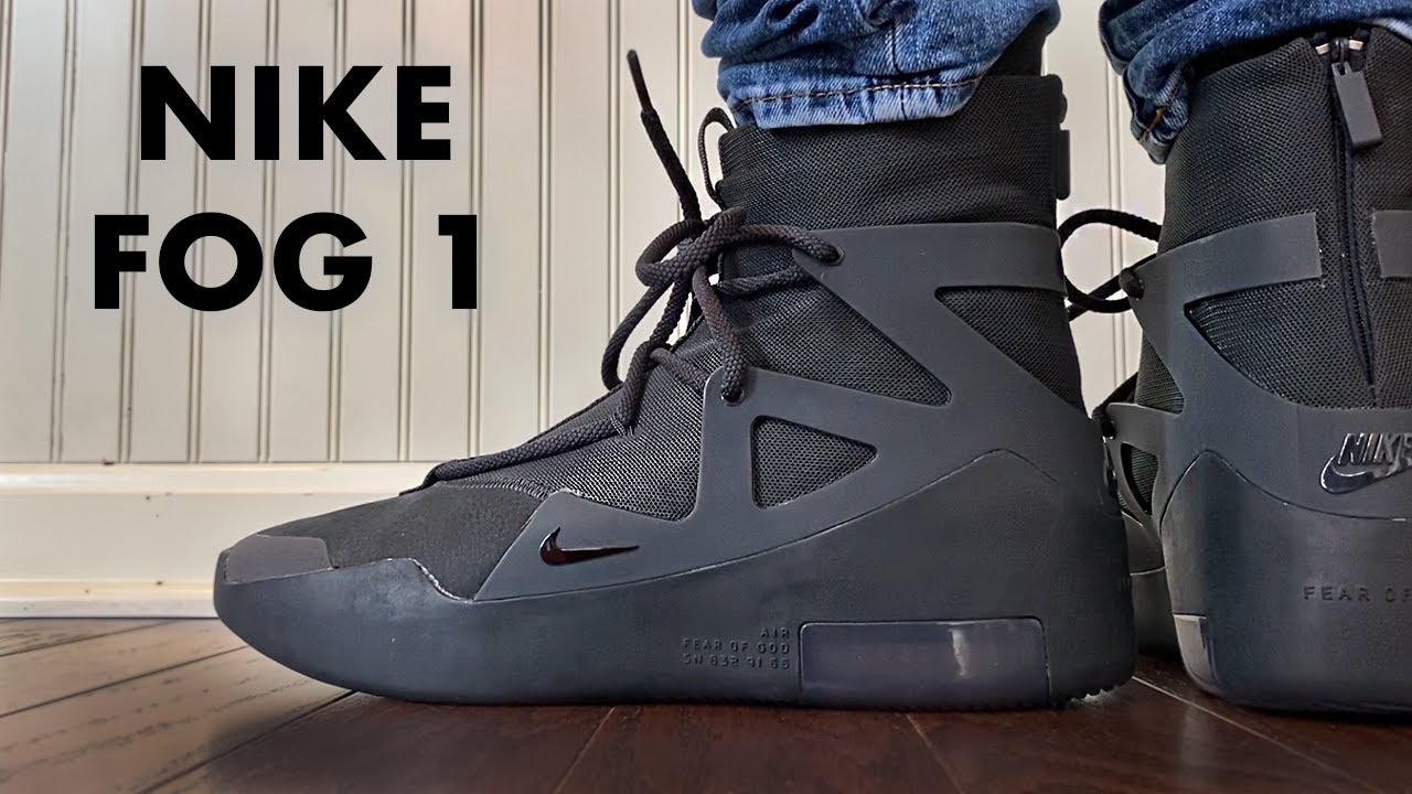Nike Air Fear of God 1 Triple Black Review and On Feet