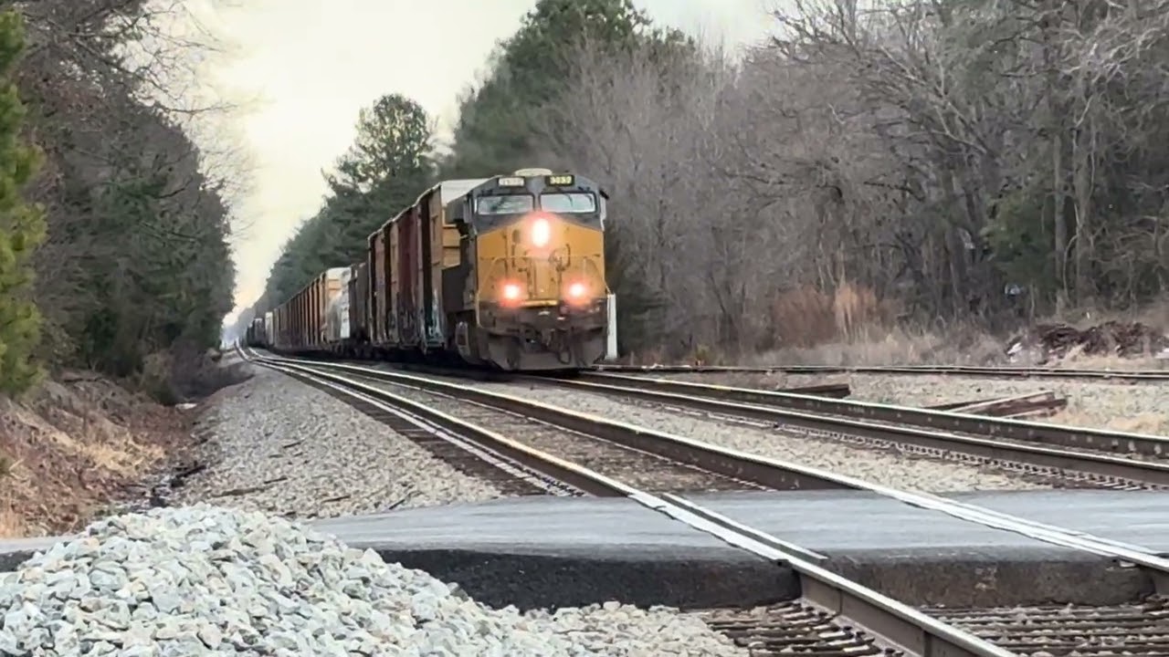 CSXT and Amtrak in Hunton & Elmont, VA 1/11/26