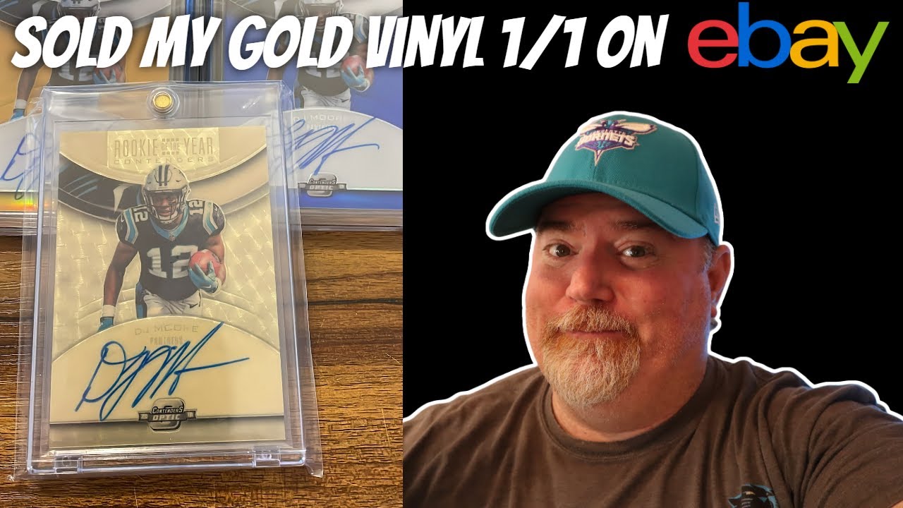 Selling a DJ Moore Gold Vinyl 1/1 + Sports Card Sales (3/13/23 - 3/15/23) on @eBay #sportscards