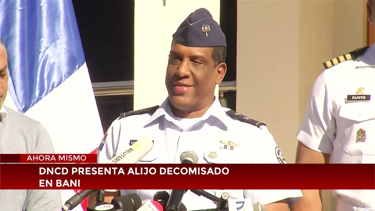 CDN en vivo | DNCD decomisa más de dos toneladas de presunta cocaína en Baní