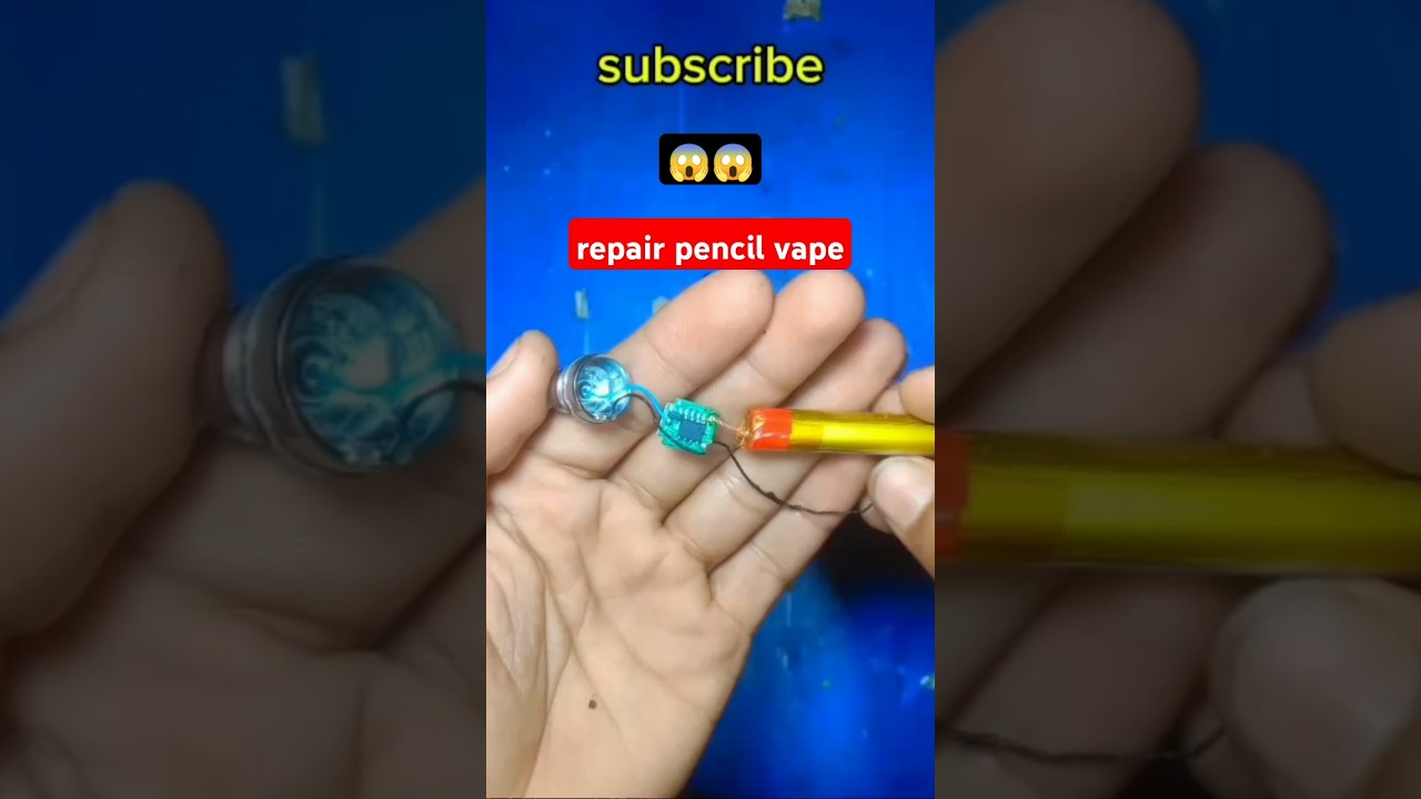 how to repair pencil vape😱#shorts #youtubeshorts #vapelife #trendingshorts #viralshorts #video