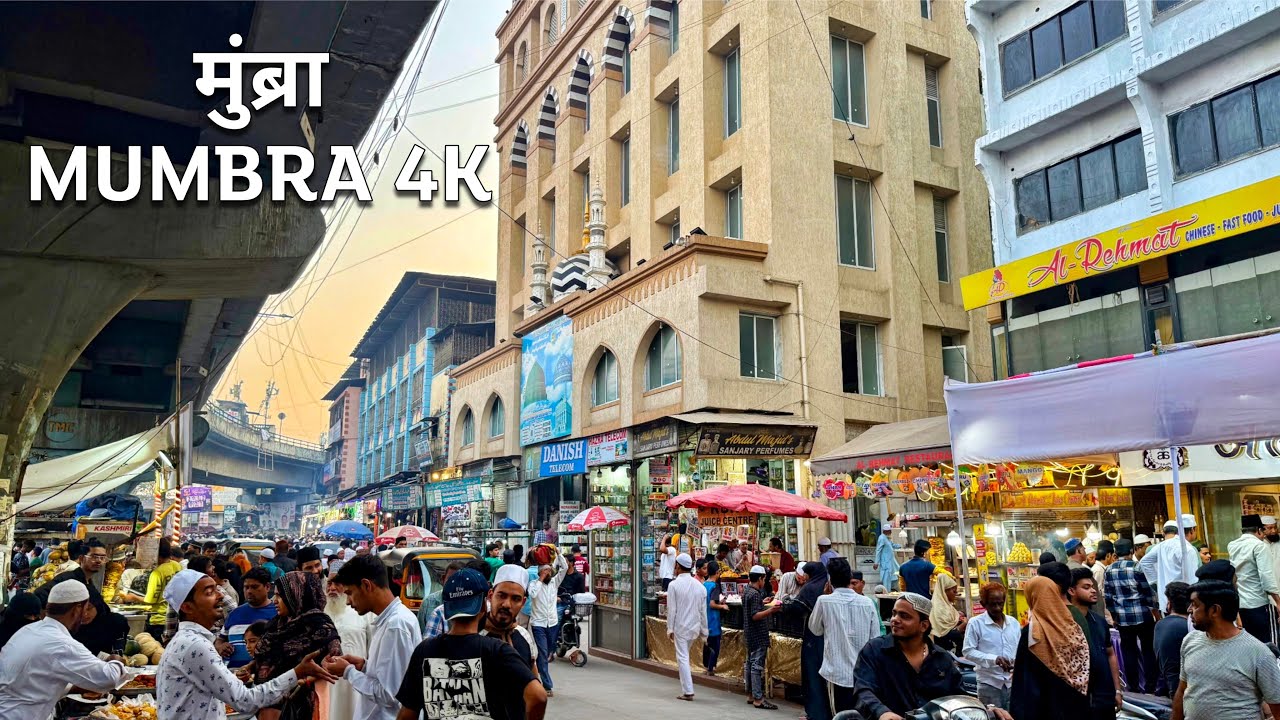 Ramadan in Mumbra🇮🇳 • A Vibrant IFTAR Street Food Market Walking Tour in 4K • Ramzan India 2026🇮🇳 