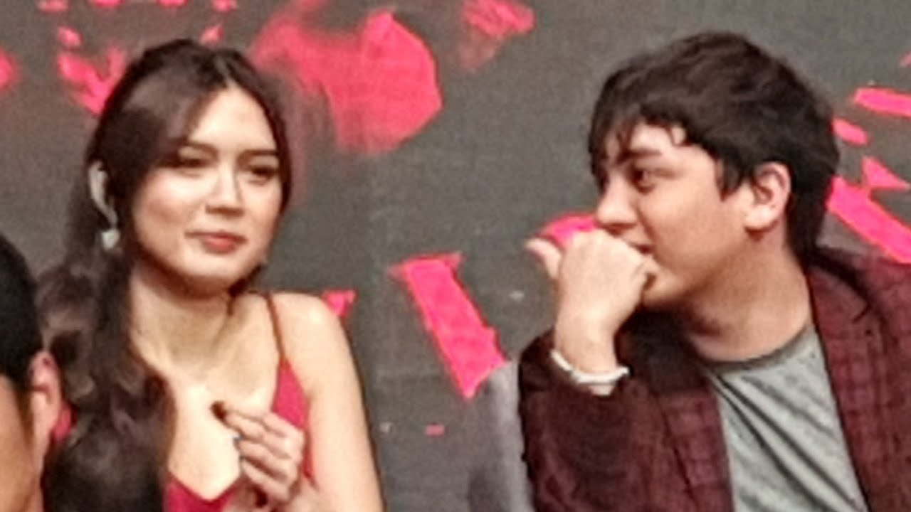 Seth Fedelin at Francine Diaz May Sariling Mundo! Bulungan, Lambingan, Iyakan Habang May Presscon