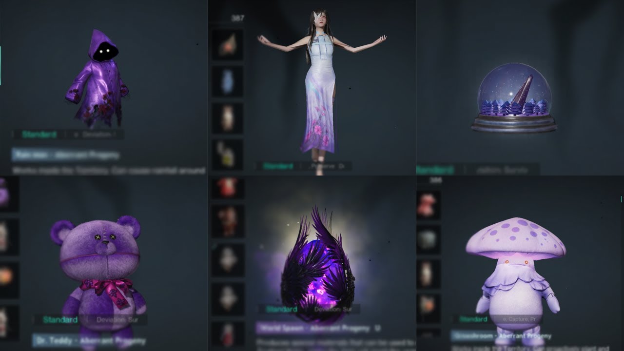 6 New Aberrant Progeny Deviations Showcase! - Once Human S3: Aberrant Progeny Visional Wheel