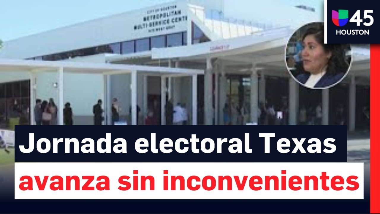 Elecciones en Texas 2025: as&iacute; marcha la jornada en el condado de Harris con 600 puestos habilitados