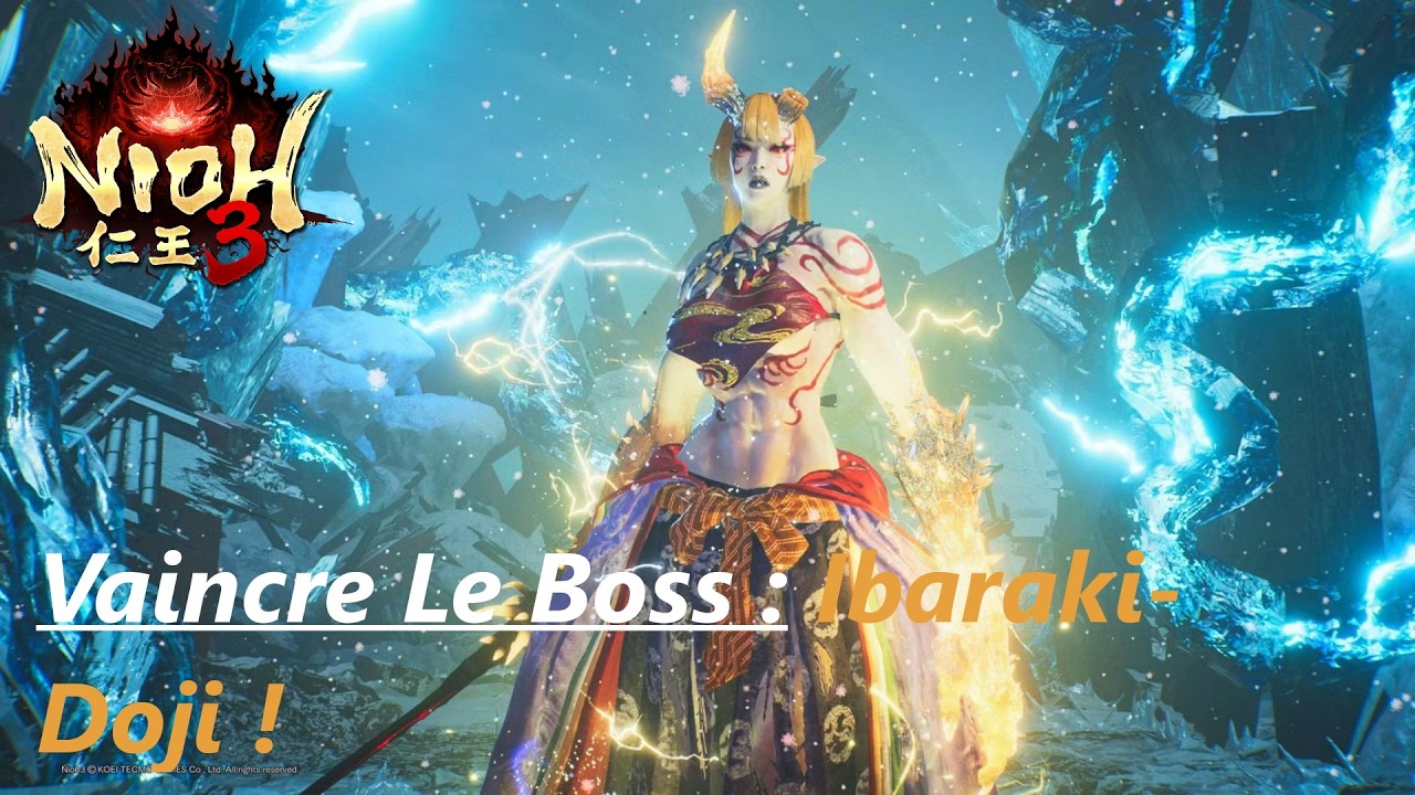Nioh 3 : Boss Ibaraki-Doji !