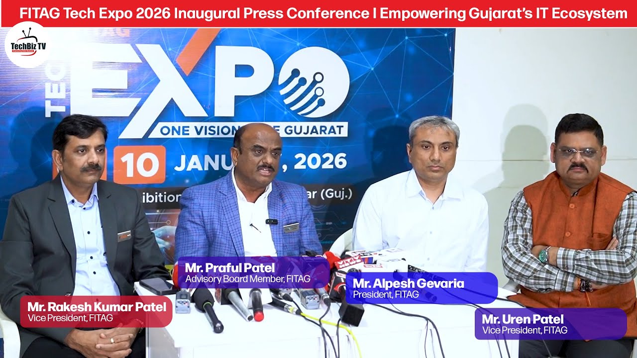 FITAG Tech Expo 2026 Inaugural Press Conference I Empowering Gujarat’s IT Ecosystem