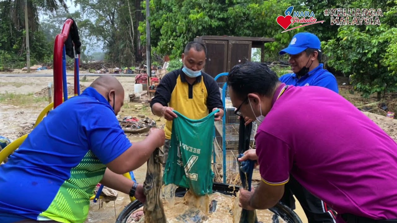 Inisiatif MARA Prihatin Pasca Banjir Kawasan Angkat KPLB, Kampung Karak Setia, Pahang