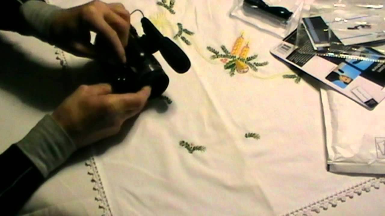 Panasonic HDC-HS900 Camcorder Vivitar Externes Mikrofon Test Video Microphon Ton