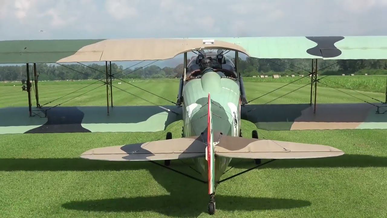 2024 07 14: close view of a SPAD XIII reproduction take off