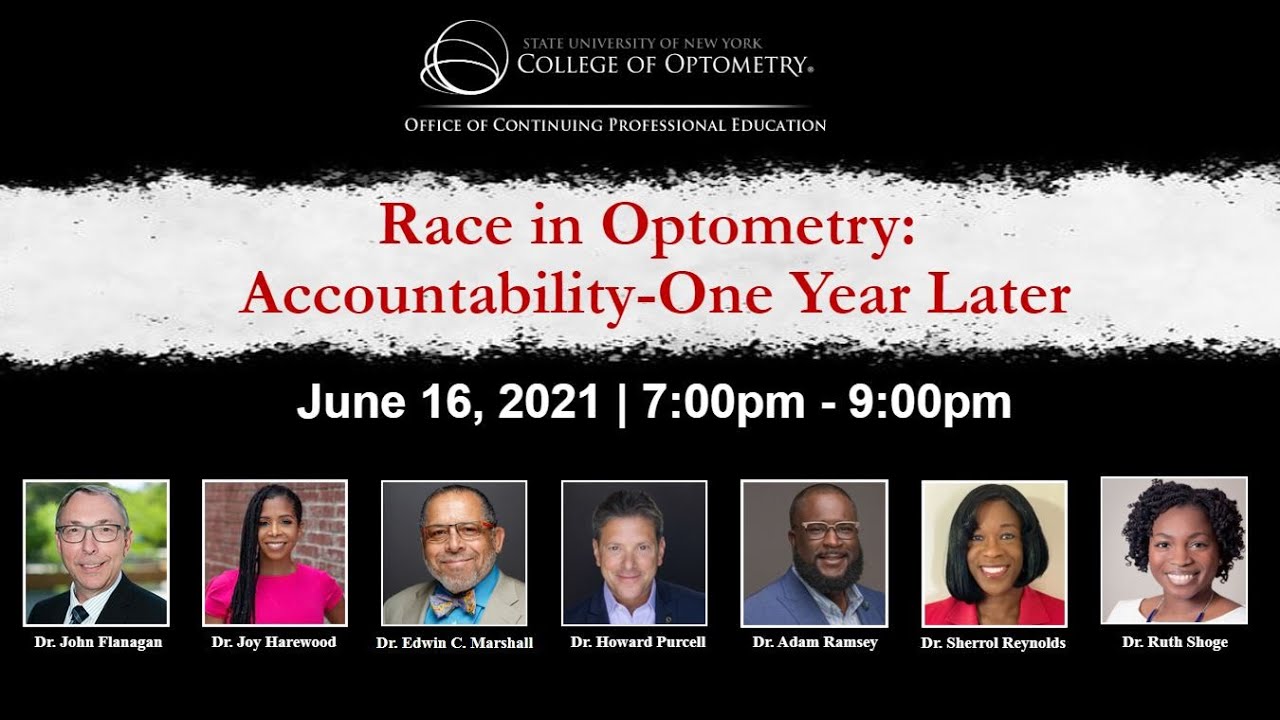 Part 4 - Race in Optometry - Accountability - One Year Later