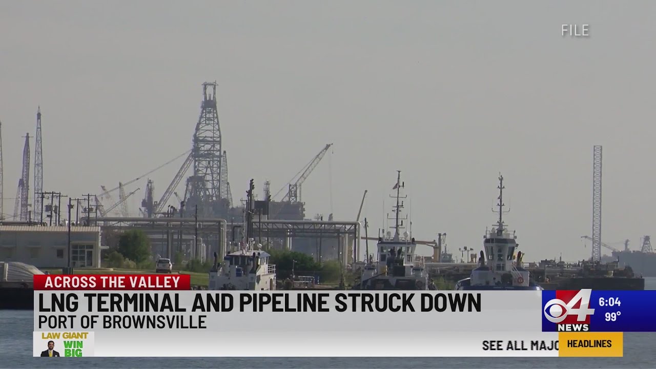 LNG Terminal and Pipeline struck down