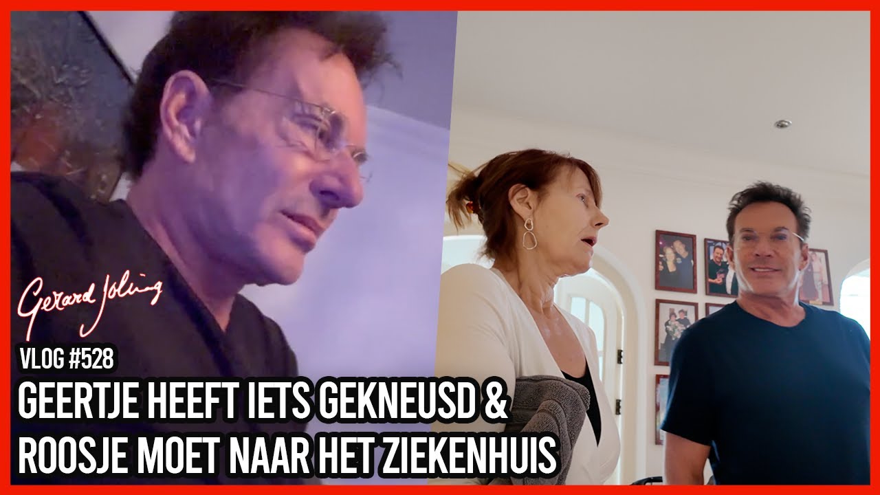 GEERTJE HEEFT IETS GEKNEUSD & ROOSJE MOET NAAR HET ZIEKENHUIS - GERARD JOLING - VLOG #528