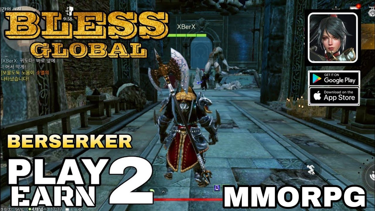 Bless Global Gameplay Play To Earn Officially Released /Pre-download Available MMORPG