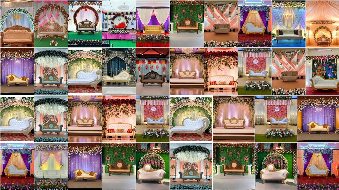 Wedding Stage Decoration Ideas | Reception Stage Decoration Ideas | Wedding Stage Design