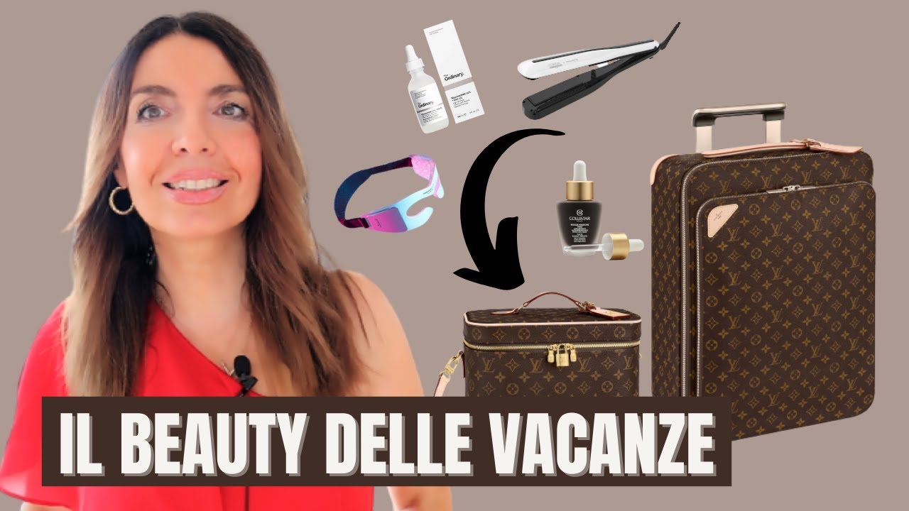 BEAUTY CASE DA VIAGGIO PERFETTO: cosa portare in vacanza per viaggiare leggere e avere tutto con sé