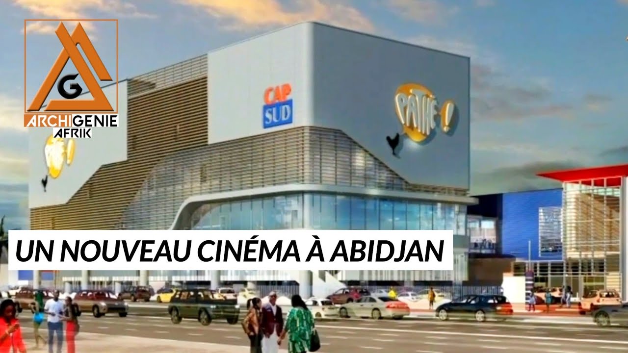 LES TRAVAUX DU CINÉMA PATHÉ À ABIDJAN/MARCORY