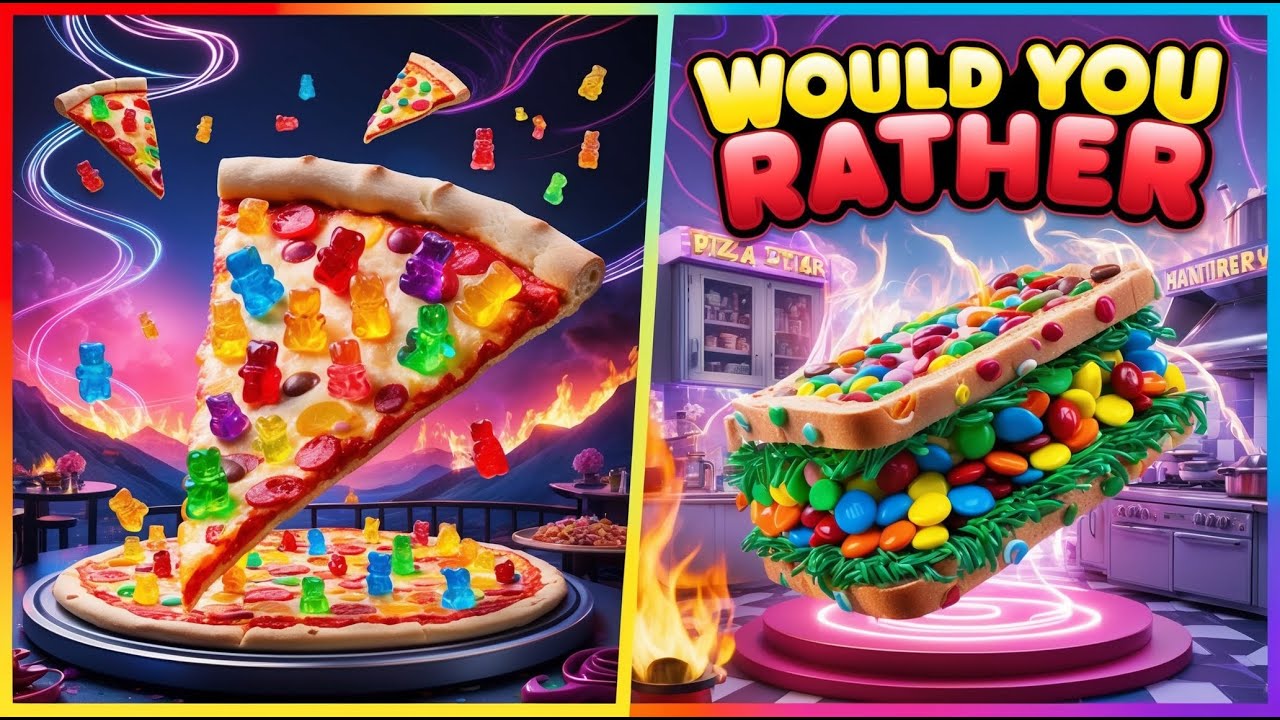 Would You Rather? Junk Food Edition &ndash; Impossible Choices!