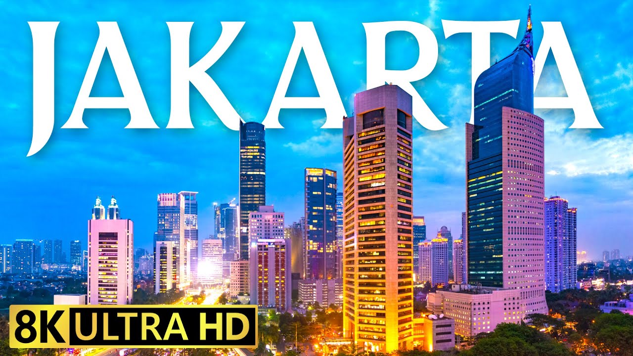 Jakarta 8K Video Ultra HD 120 FPS - Capital of Indonesia || 8K TV Test Video