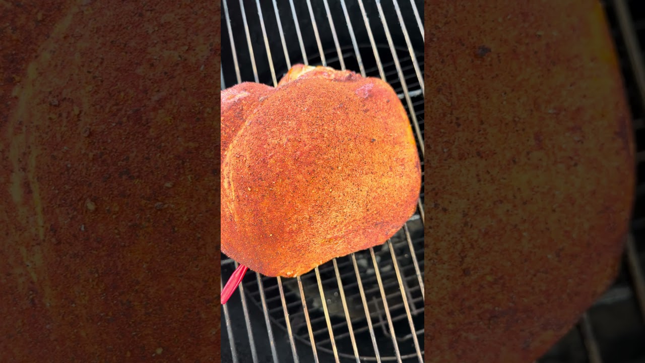 Texas Roadhouse Butter is a MUST on Turkey Breast! #bbq #grill #turkey #smoked