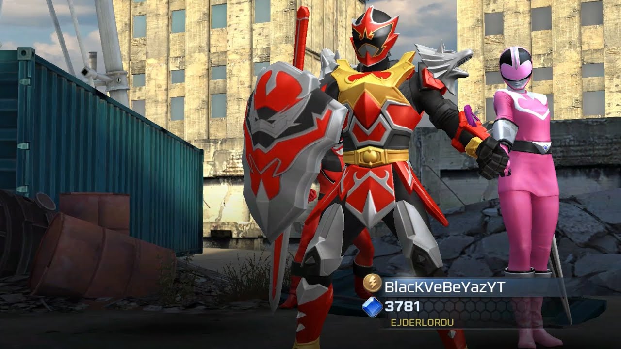 Leanbow Mystic Force and Time Force assists Power Rangers Legacy Wars Gameplay