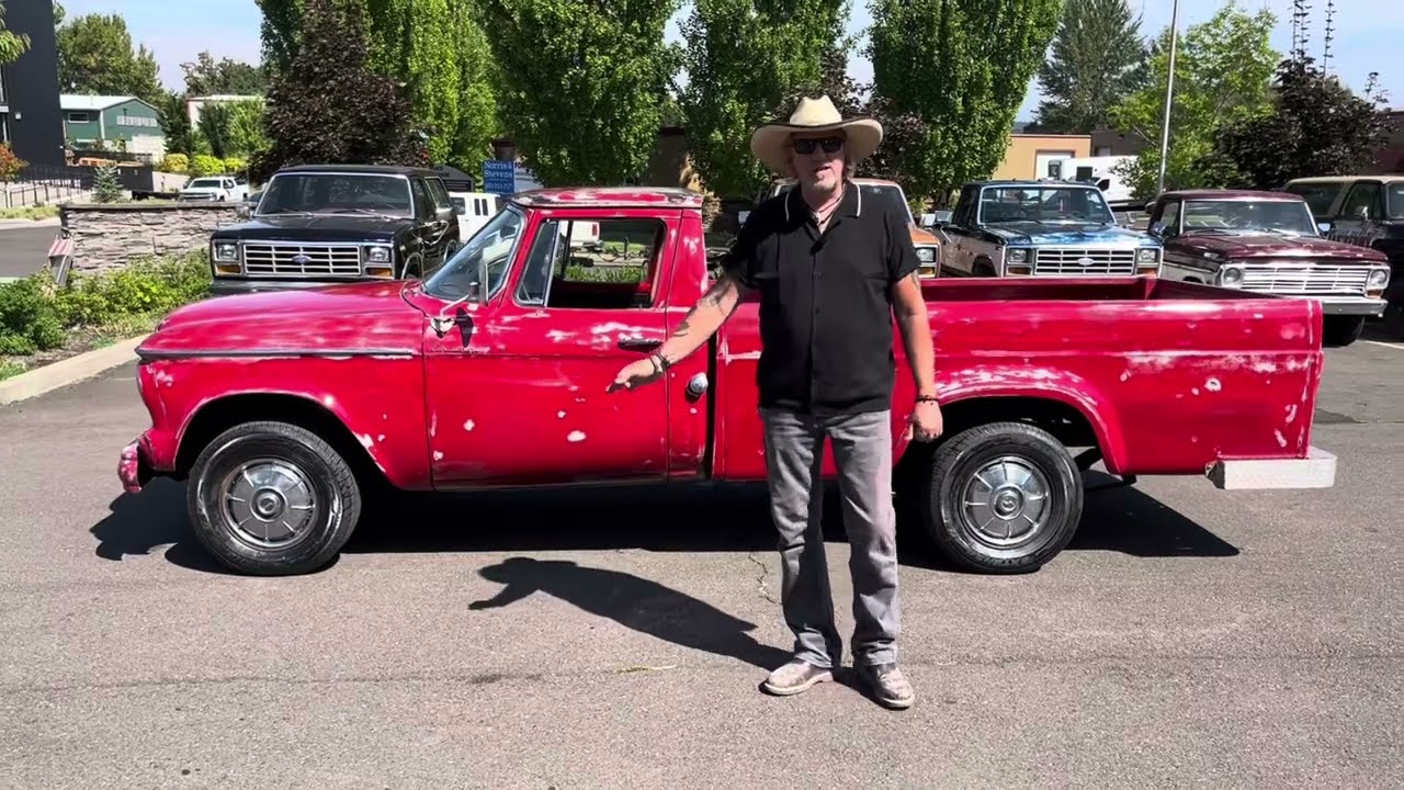 Rare 1963 Studebaker Champ with Kelly!