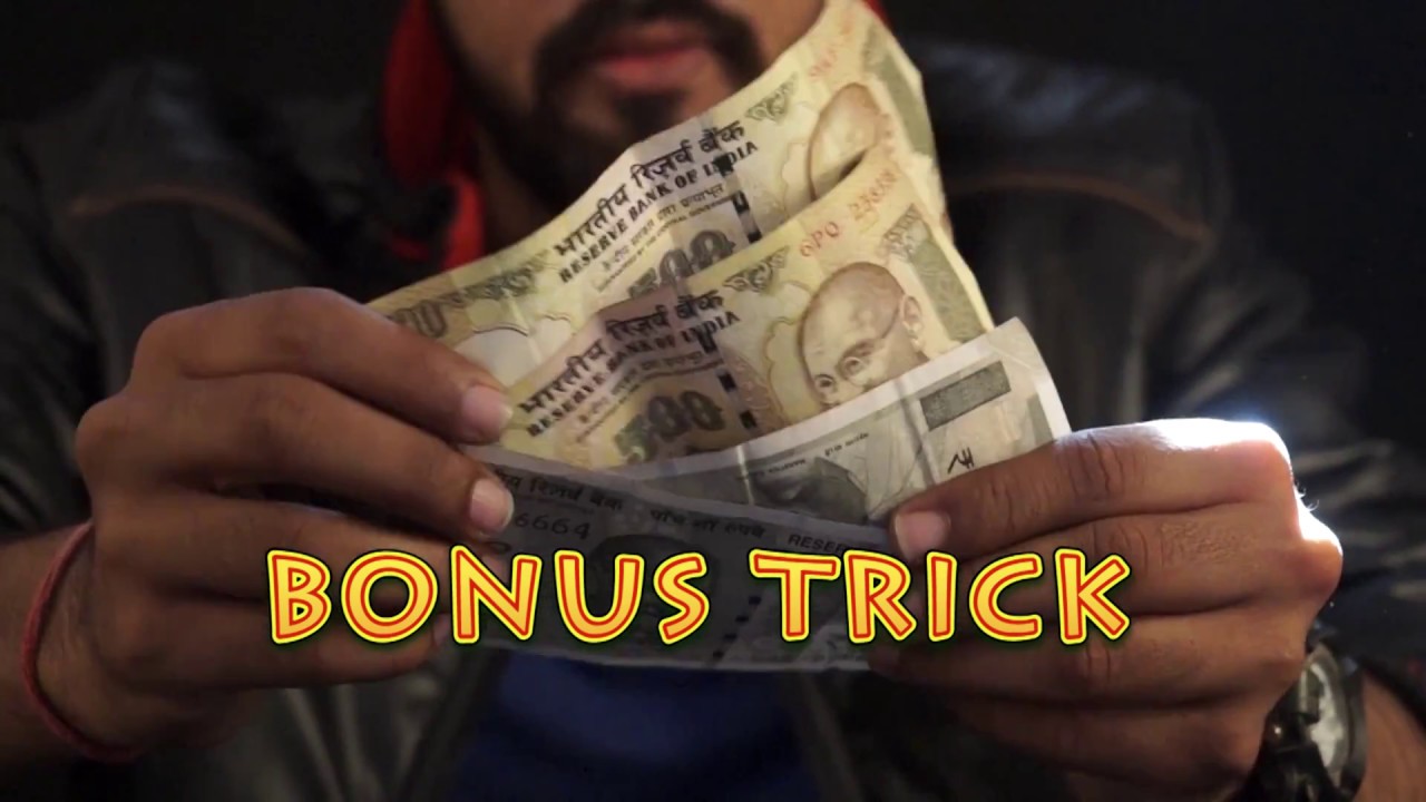 Bill Change Revealed magic trick Tutorial
